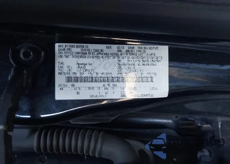 2013 Ford Focus St из США, поврежденный, VIN 1FADP3L94DL254765